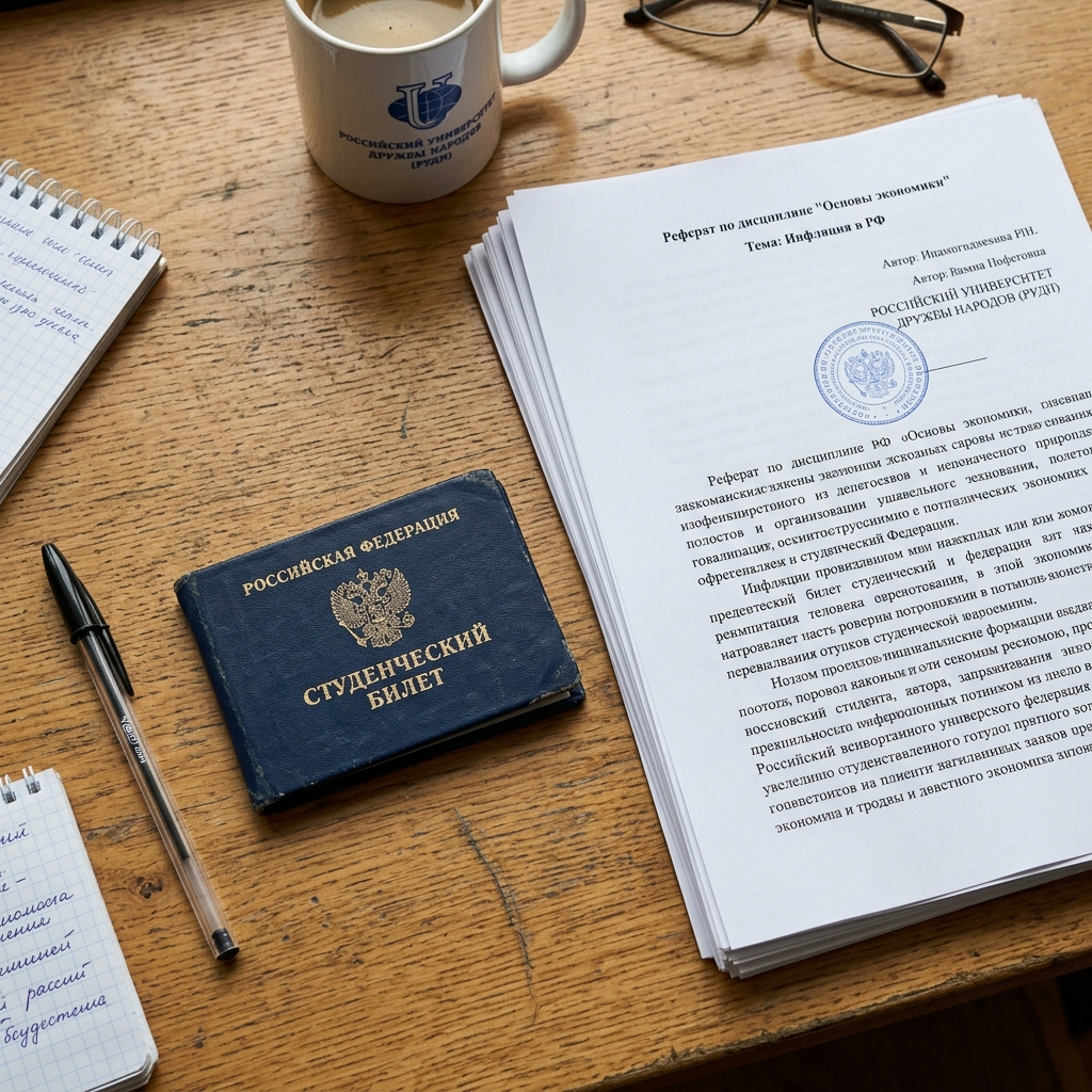 Оформление реферата по ГОСТу